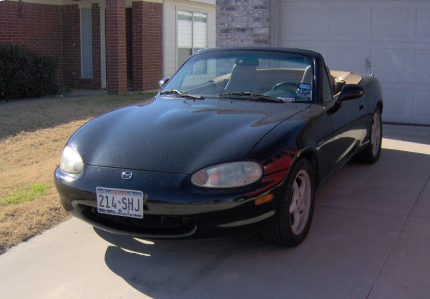 1999 Mazda Miata soon after purchase